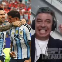 Gallardo se rindió a los pies de Messi: su festejo en el primer gol y llenó de elogios a Enzo Fernández