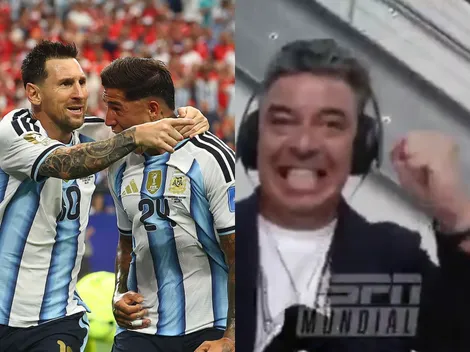 Gallardo se rindió a los pies de Messi: su festejo en el primer gol y llenó de elogios a Enzo Fernández