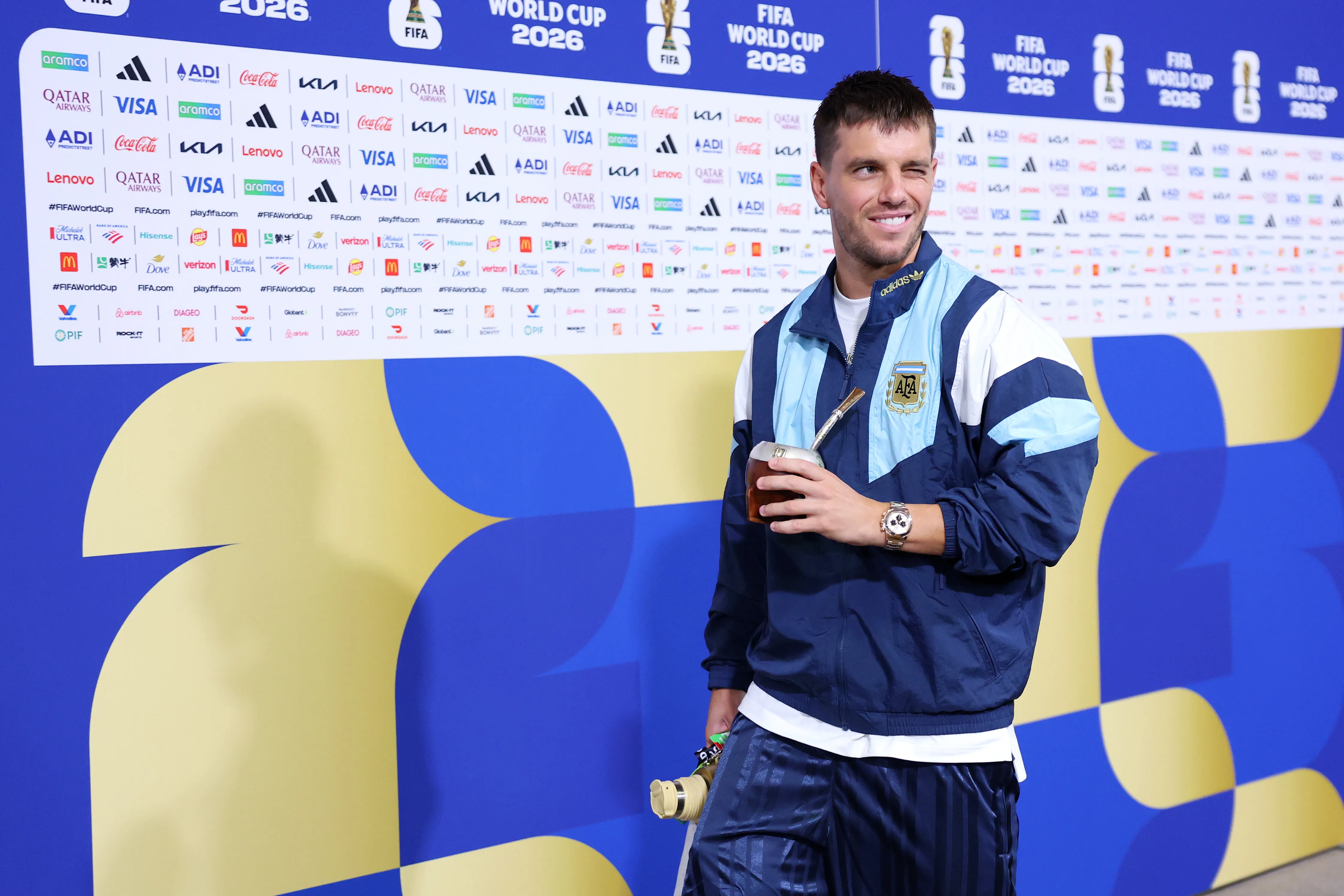 Lo Celso se encuentra con la Selección Argentina en la Copa del Mundo. (Getty Images)