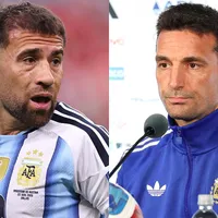 El elogio de Scaloni para Otamendi luego de su partido con Austria que fue bien recibido en River