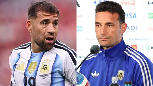 Scaloni destacó la actuación de Otamendi.