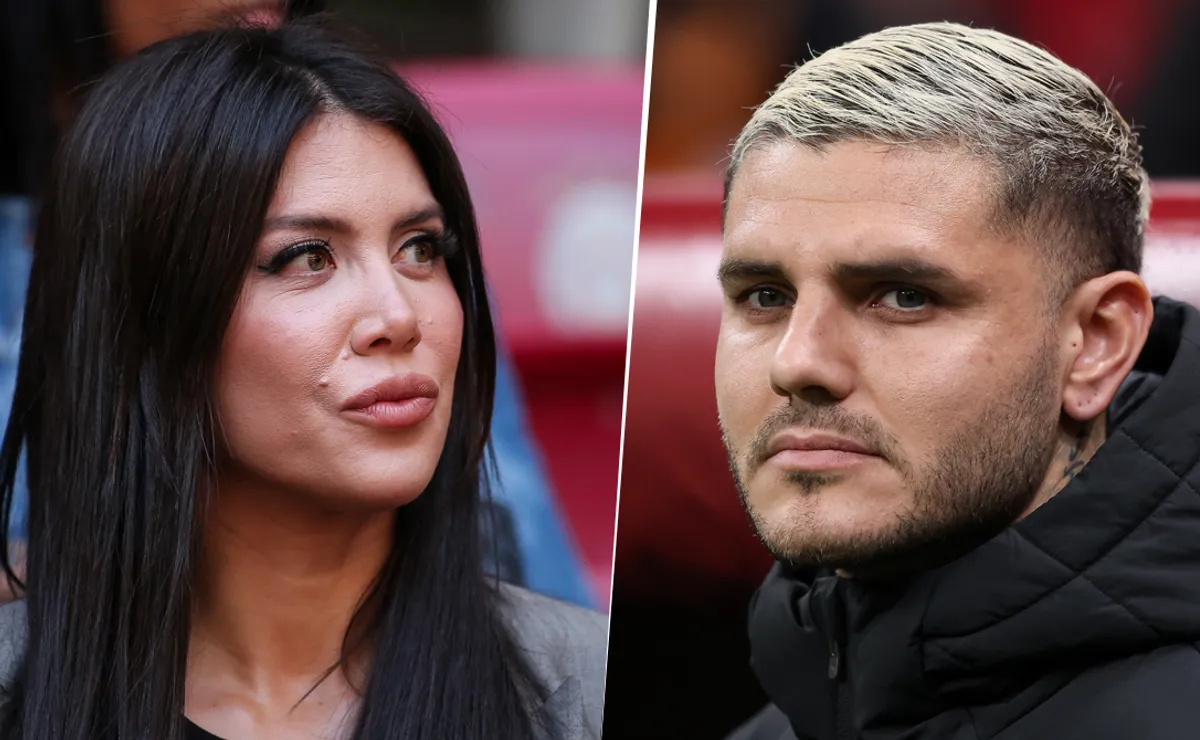 Wanda Nara y Mauro Icardi.
