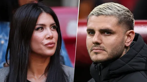 Wanda Nara y Mauro Icardi.