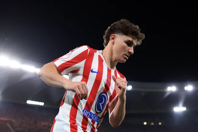 Julián Álvarez llegó a Atlético de Madrid en agosto del 2024. (Getty Images)