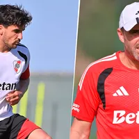Cómo son los primeros días de Arambarri en River y dónde jugará con Coudet