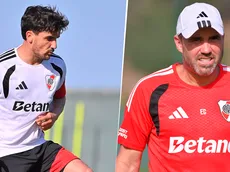 Cómo son los primeros días de Arambarri en River y dónde jugará con Coudet