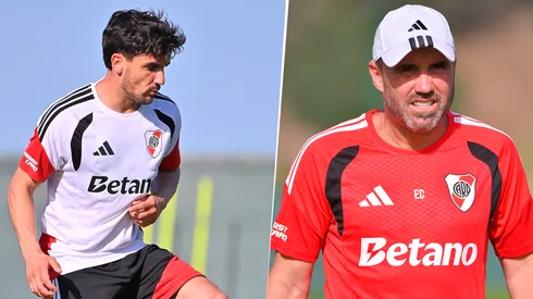 Arambarri fue uno de los futbolistas que pidió Coudet para reforzar el plantel.