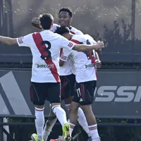 Coudet toma nota: dos goles de Jonathan Spiff para el triunfo y pase a semifinales de la Reserva de River vs. Lanús