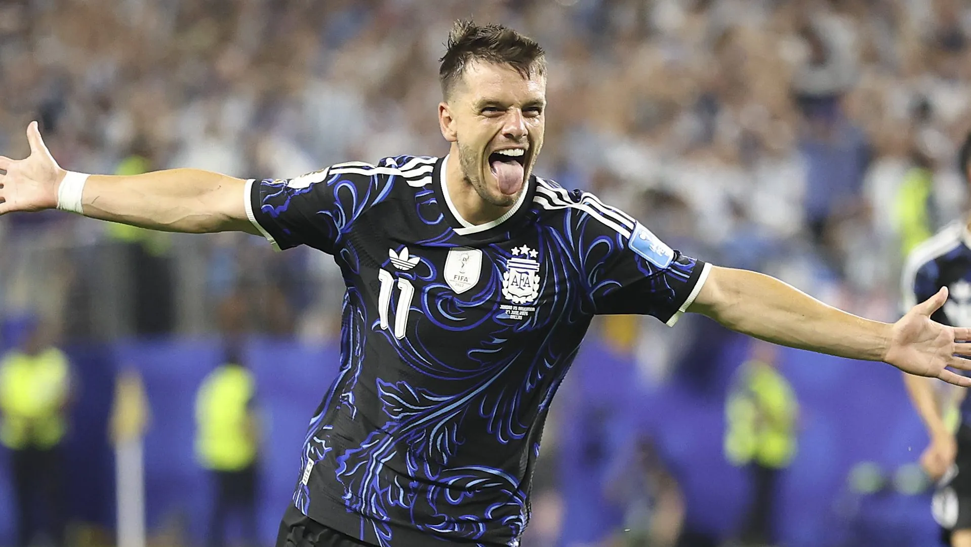 Lo Celso anotó en su primer partido mundialista.
