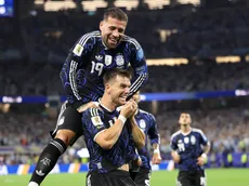 Argentina 2-0 Jordania EN VIVO: final del primer tiempo en Dallas