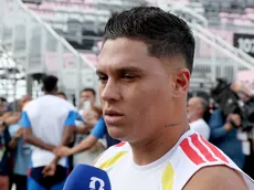 Juanfer, molesto por la pregunta, volvió a hablar de su futuro en River: "No cambió nada"