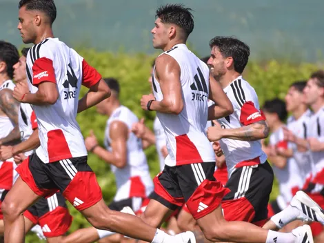A días del amistoso con Flamengo, el jugador que entrena diferenciado en la pretemporada de River