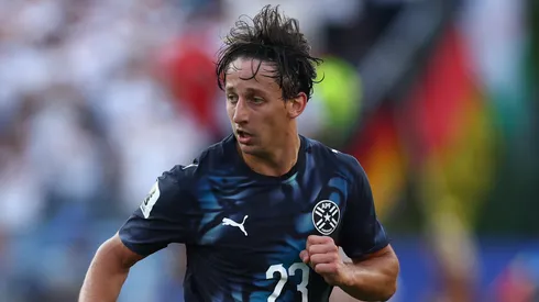 El paraguayo la rompió toda contra Alemania.