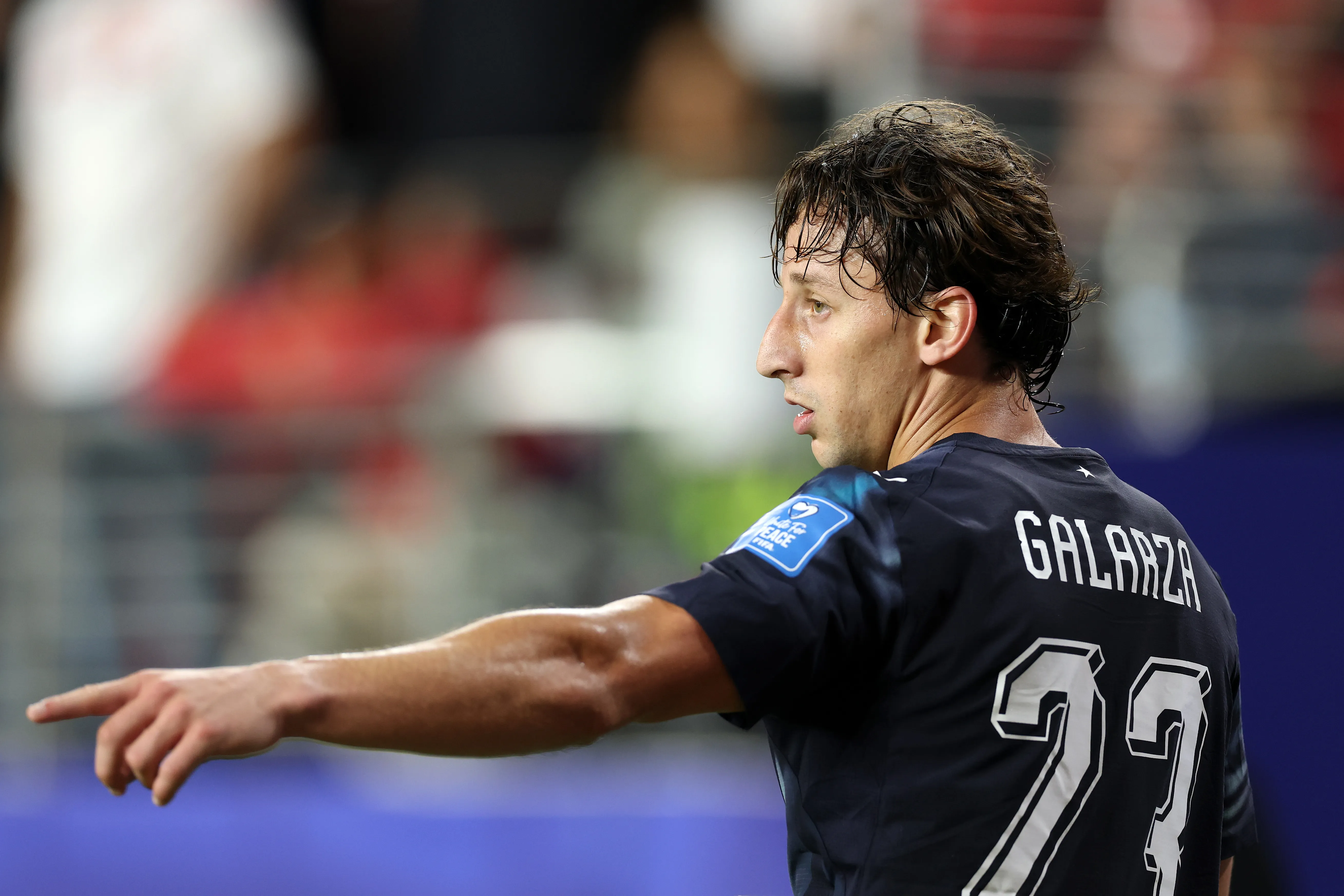 Galarza Fonda jugó tres partidos, metió un gol y brindó una asistencia en el Mundial 2026 hasta el momento. (Getty Images)