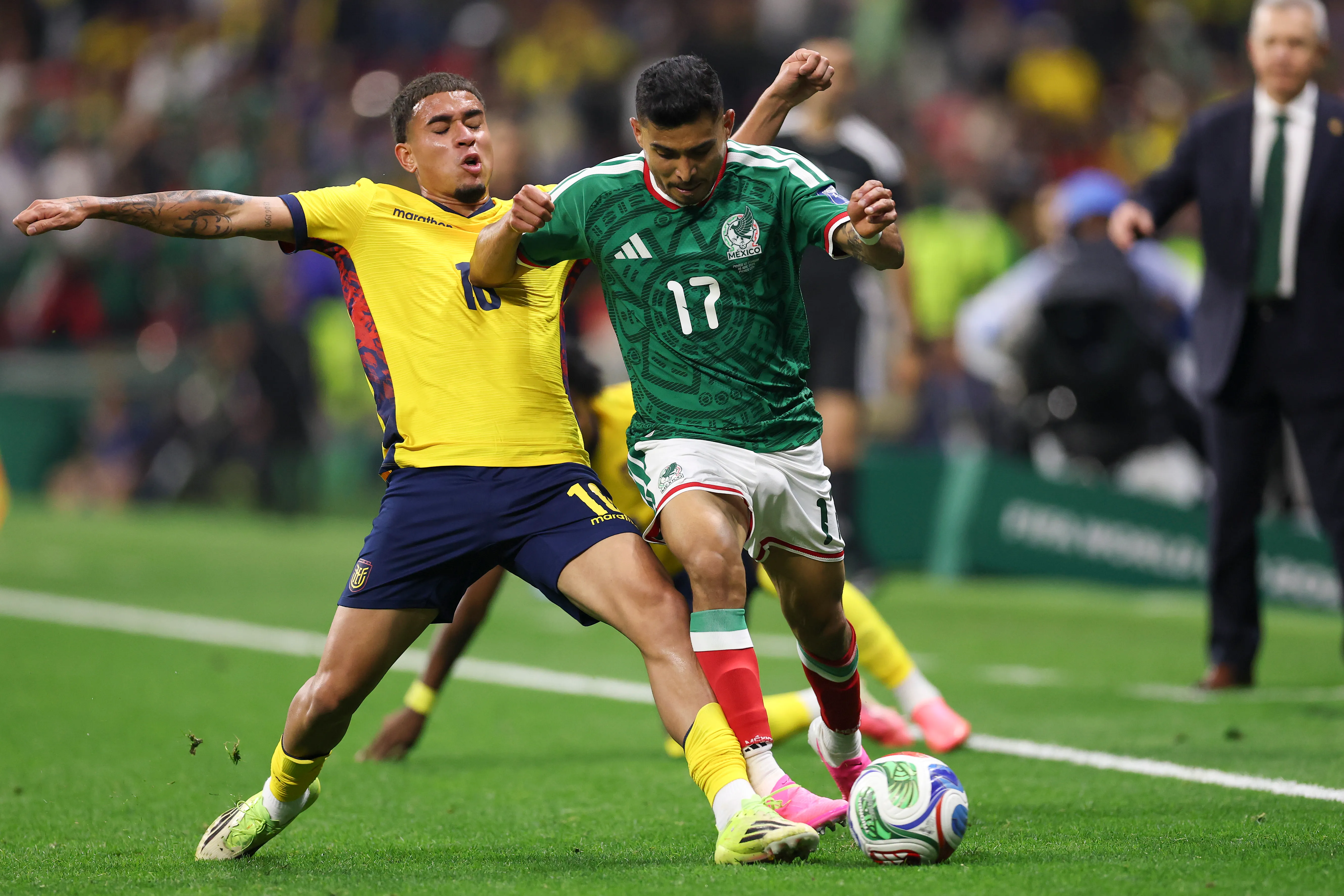 Kendry Páez disputó solo 11 minutos en los cuatro partidos que tuvo la posibilidad de jugar en el Mundial. (Getty Images)