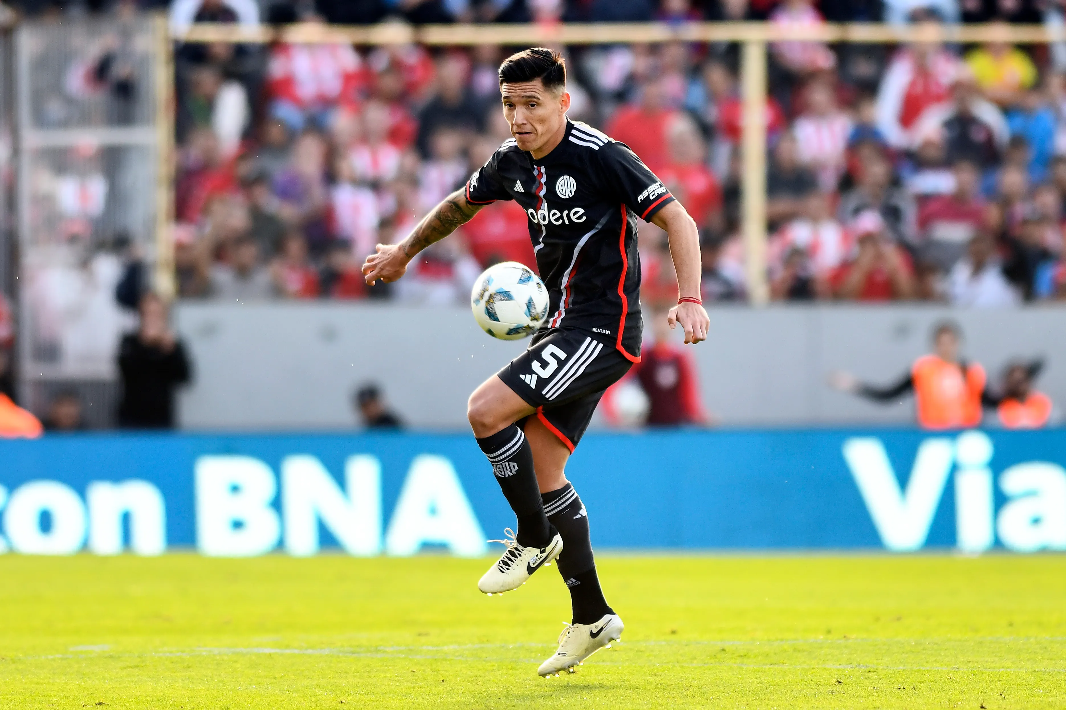 Kranevitter jugó en River durante dos etapas: 2012 a 2015 y 2023 a 2025. (Getty Images)