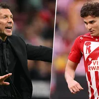 Revelan la reacción del Cholo Simeone ante el pedido de Julián Álvarez de ser vendido en Atlético Madrid