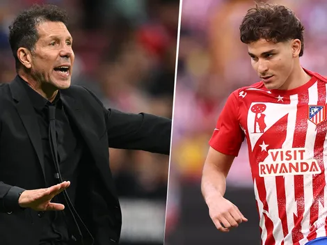 Revelan la reacción del Cholo Simeone ante el pedido de Julián Álvarez de ser vendido en Atlético Madrid