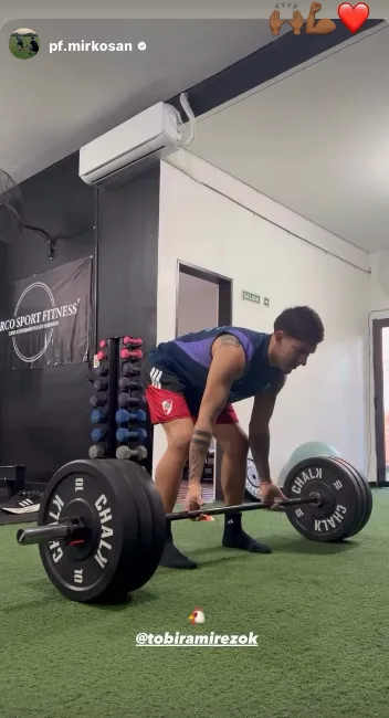Ramírez espera recuperarse para volver cuanto antes.