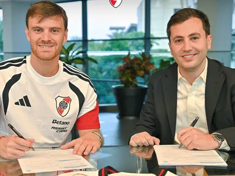 Oficial: Lucas Beltrán firmó contrato y fue presentado como refuerzo de River
