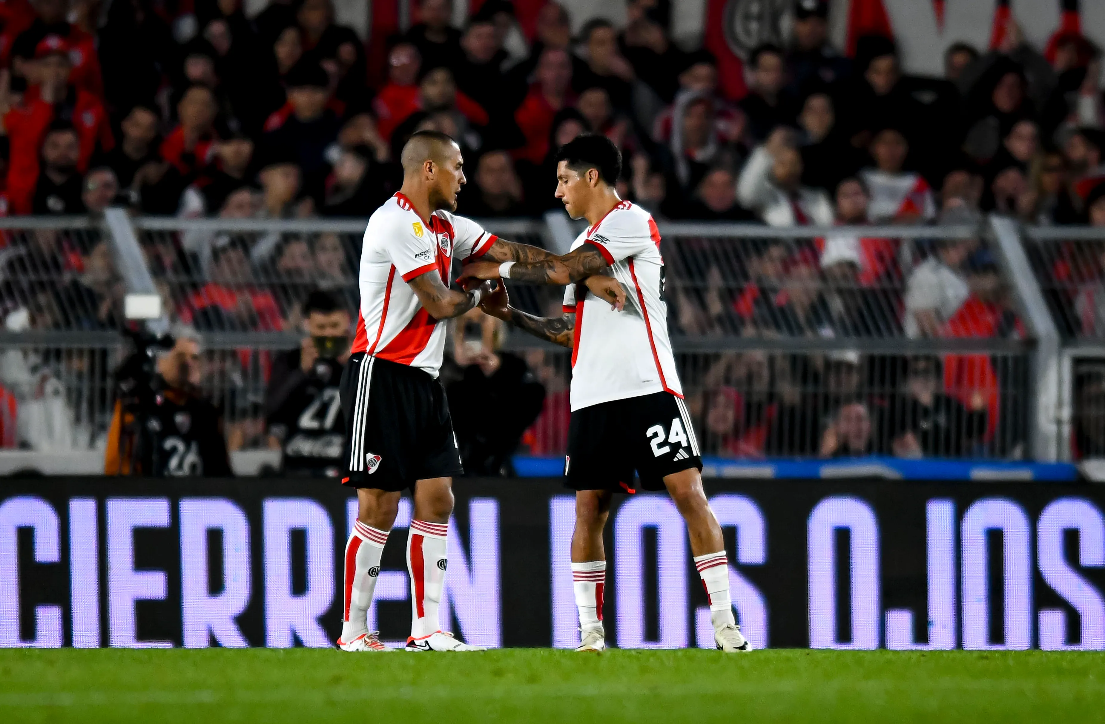 Enzo Pérez y Maidana fueron dos de los ex River que volvieron en el último tiempo.