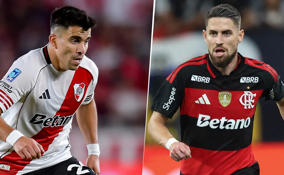 Marcos Acuña y Jorginho.