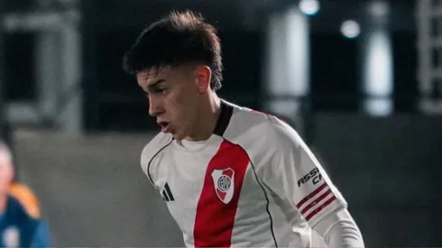 El juvenil tuvo breves minutos en Portugal.