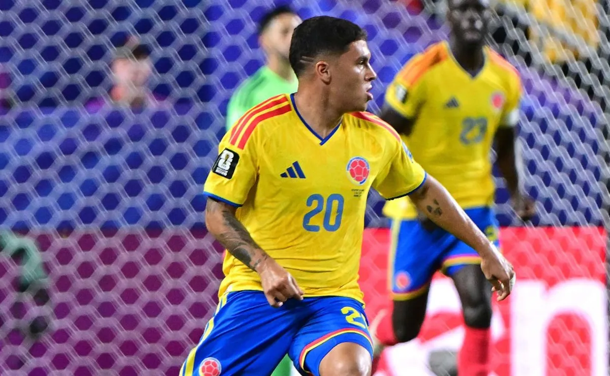 Gran ingreso de Juanfer en Colombia vs. Ghana.