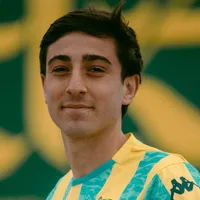 Bautista Dadín volvió a River y fue presentado como refuerzo de Aldosivi en el mercado de pases