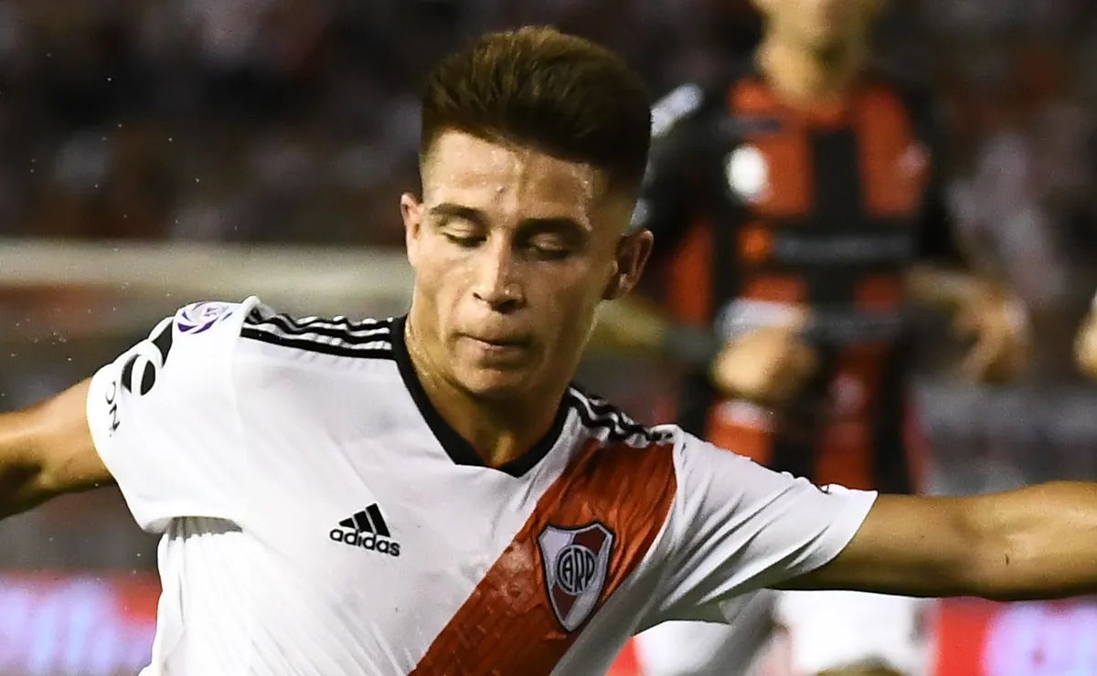 Alan Picazzo jugó dos partidos en la Primera de River.