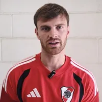 Lucas Beltrán, sincero tras su vuelta a River: "Es la primera vez que me llaman"
