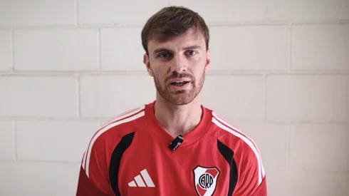 Lucas Beltrán habló tras su vuelta a River.