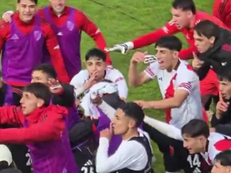 El festejo con cargada de River tras eliminar a Boca y meterse en la final: "Un minuto de silencio"