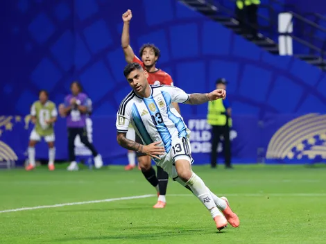 VIDEO | El gol de Cuti Romero para Argentina ante Egipto
