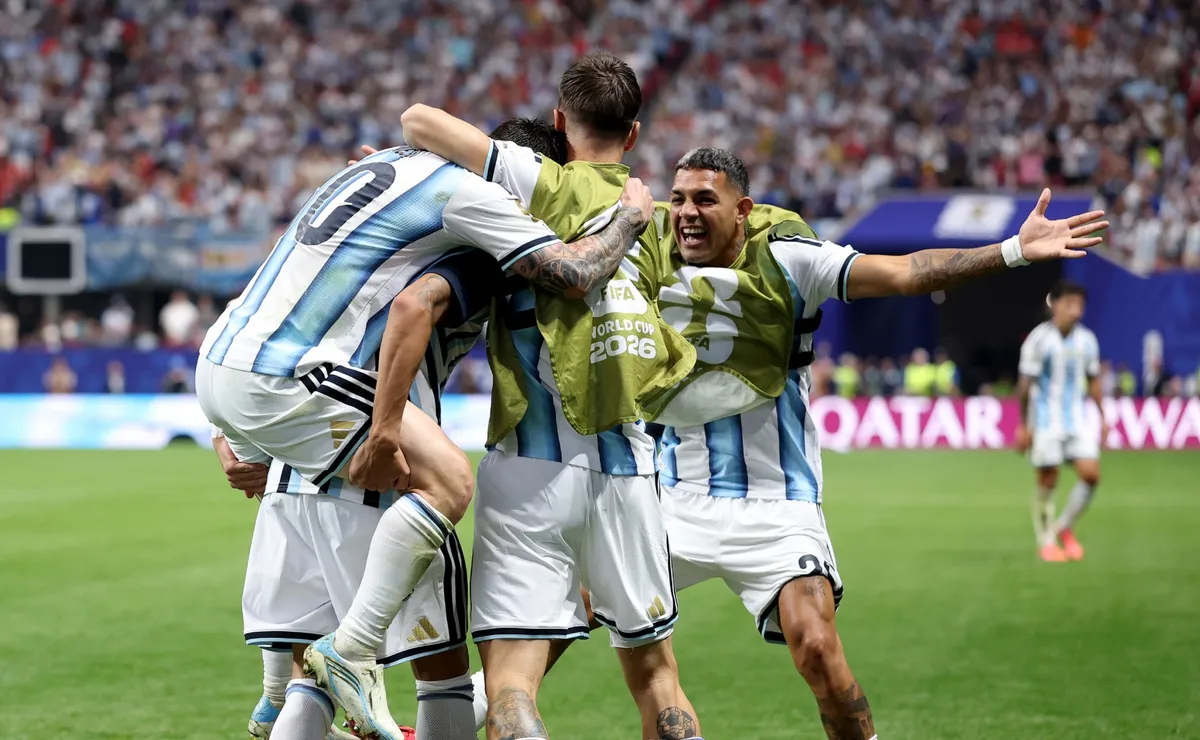 Los goles de Argentina ante Egipto.