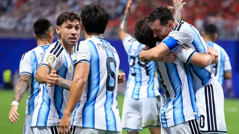 Argentina pasó a cuartos de final del Mundial.