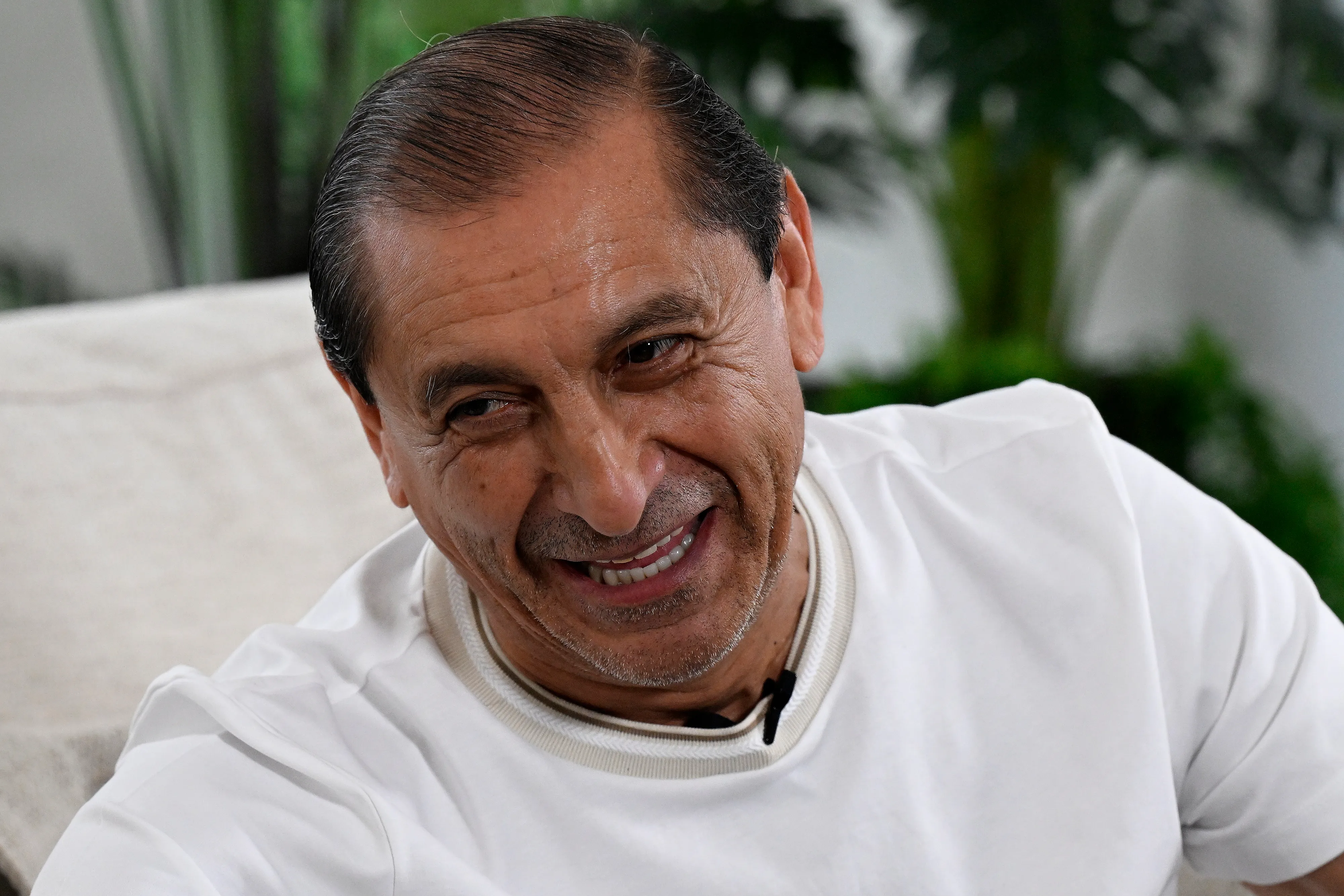 Ramón Díaz, exclusivo con La Página Millonaria (FOTO: Diego Haliasz/LPM).