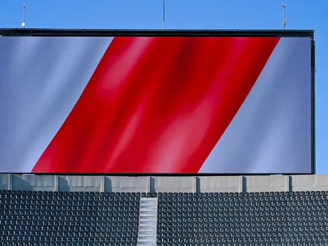 Comenzó el desmontaje de la pantalla gigante del Monumental