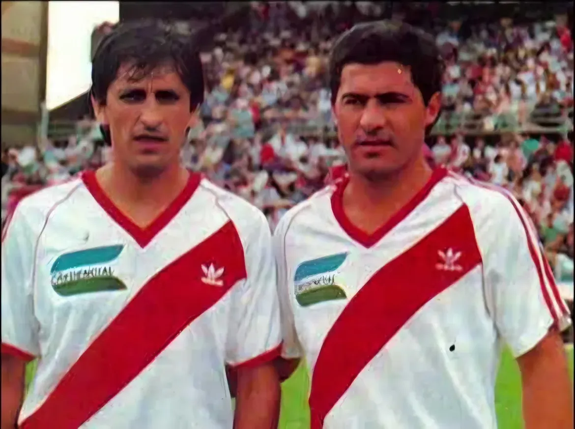 Ramón Díaz y Ramón Medina Bello en River.