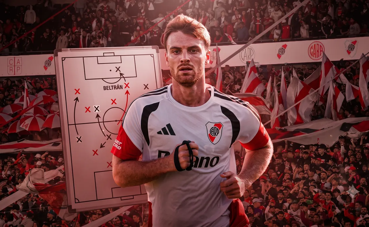 ANÁLISIS | Lucas Beltrán llega transformado a River: virtudes, defectos y el delantero en el que se convirtió
