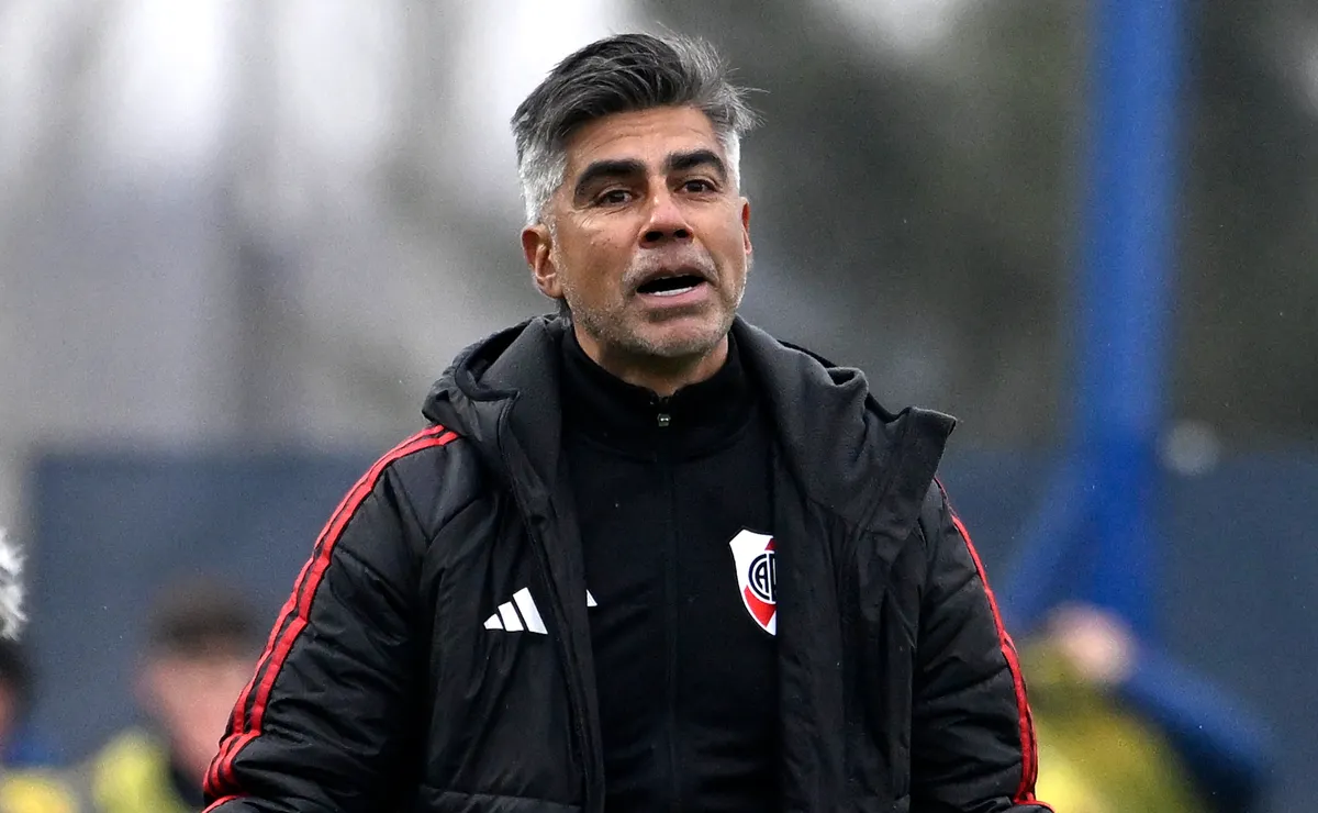 Escudero confirmó la formación de River.