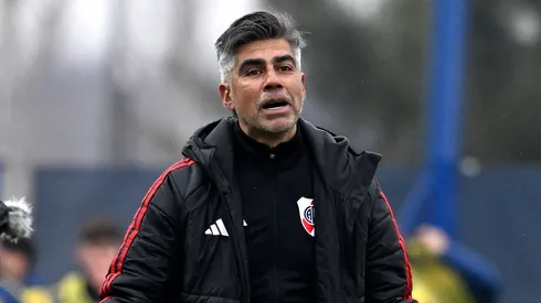 Escudero confirmó la formación de River.
