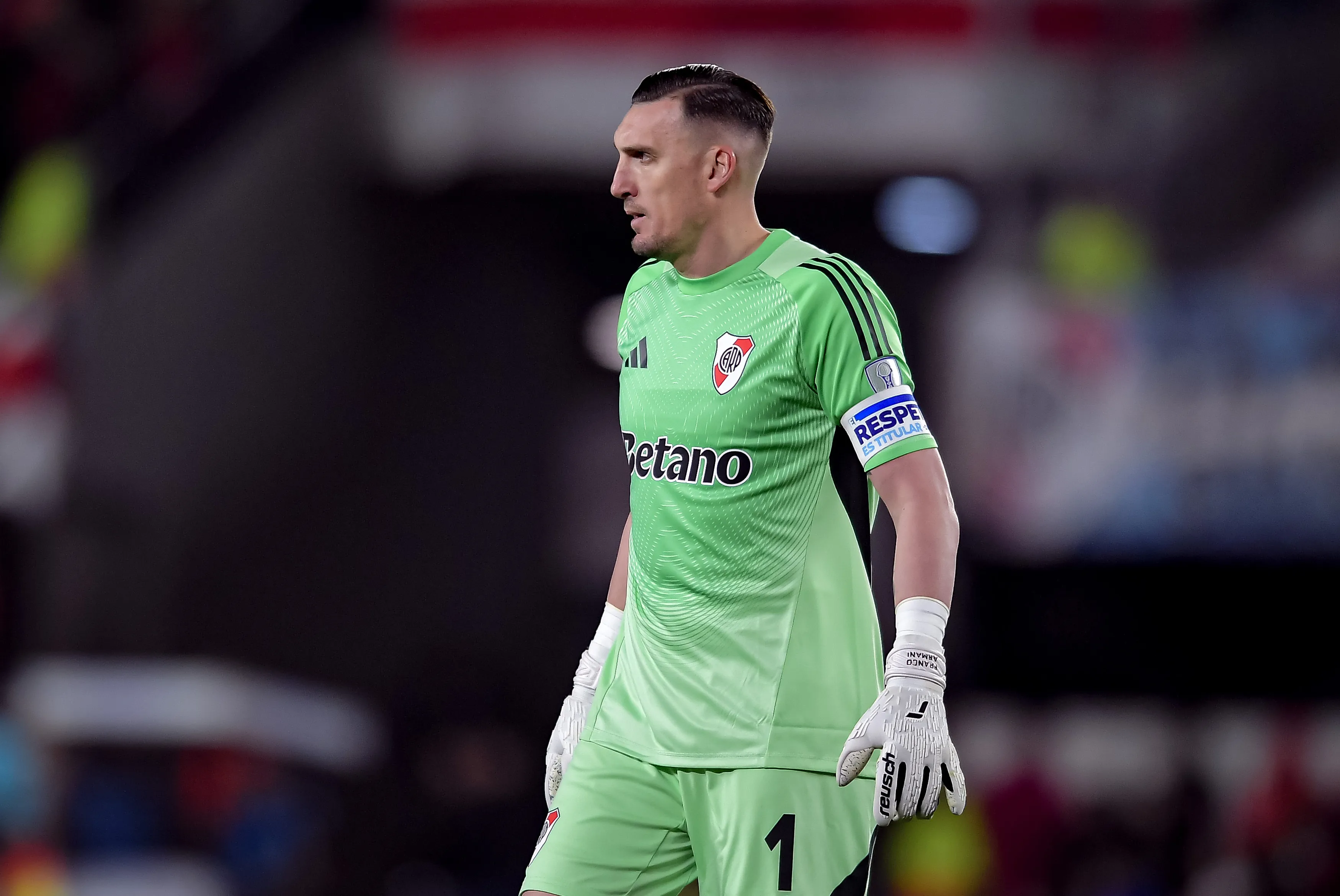 Armani jugó 366 partidos y ganó 10 títulos en River. (Getty Images)