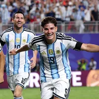 VIDEO: los goles de Mac Allister, Julián y Lautaro para Argentina contra Suiza
