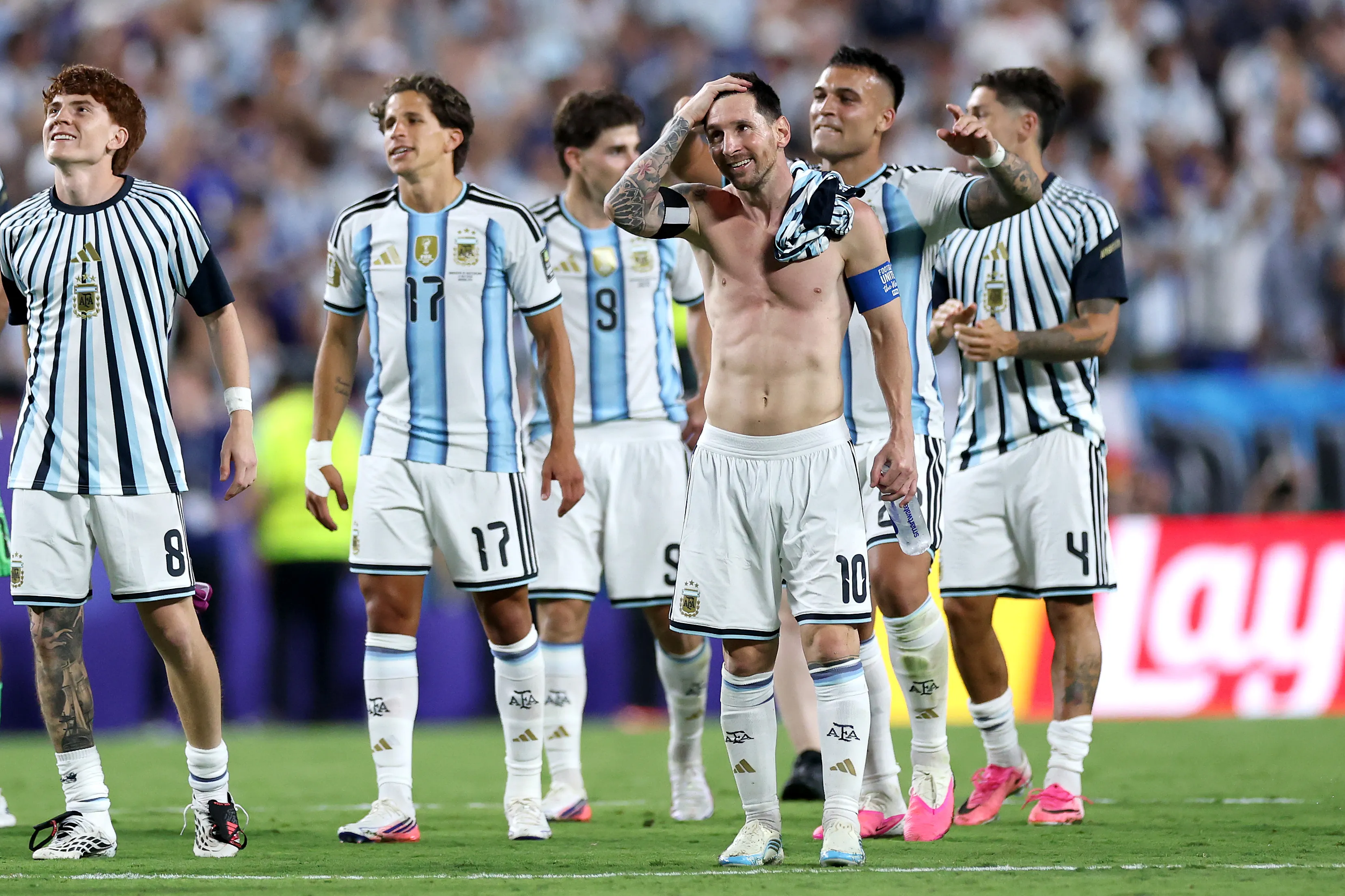 Argentina jugará contra Inglaterra este miércoles 15 de julio. (Getty Images)