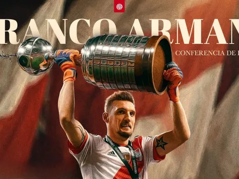 Armani se despide de River: a qué hora y cómo ver la conferencia de prensa en vivo