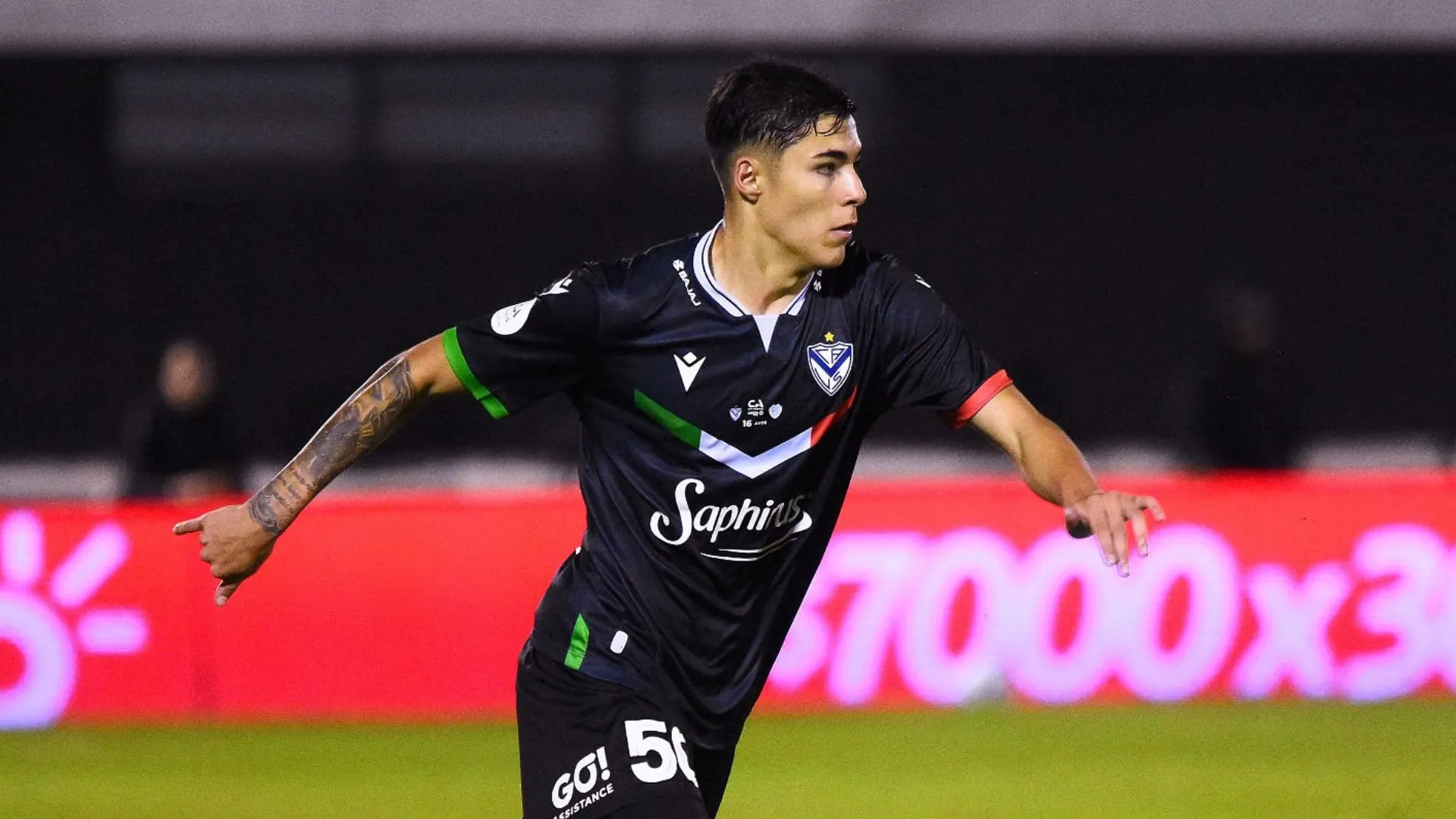 Tobías Andrada fue una de las figuras de Vélez en el primer semestre.