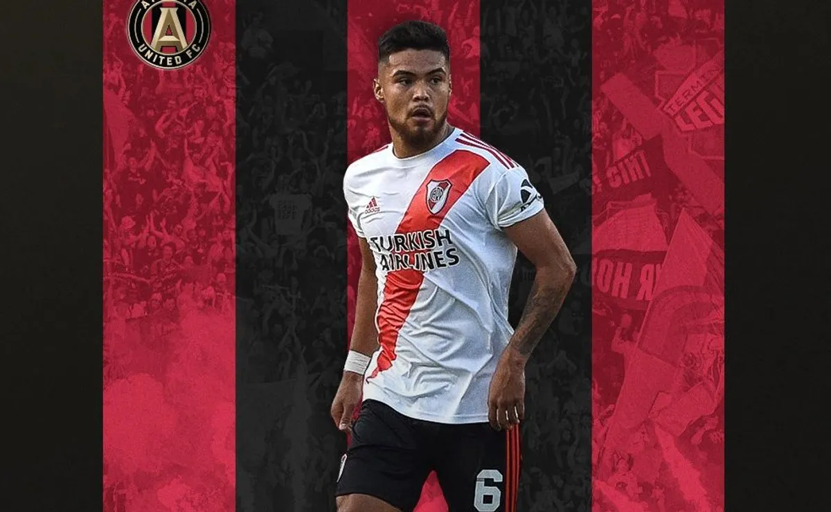 Paulo Díaz fue presentado en Atlanta.