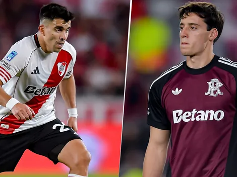 Acuña y Santiago Beltrán visitaron a los borrados de River en Cantilo