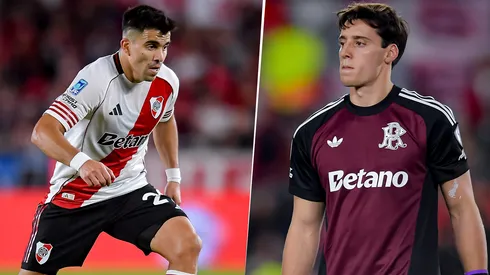 Acuña y Beltrán fueron dos de las figuras de River en el primer semestre del 2026.